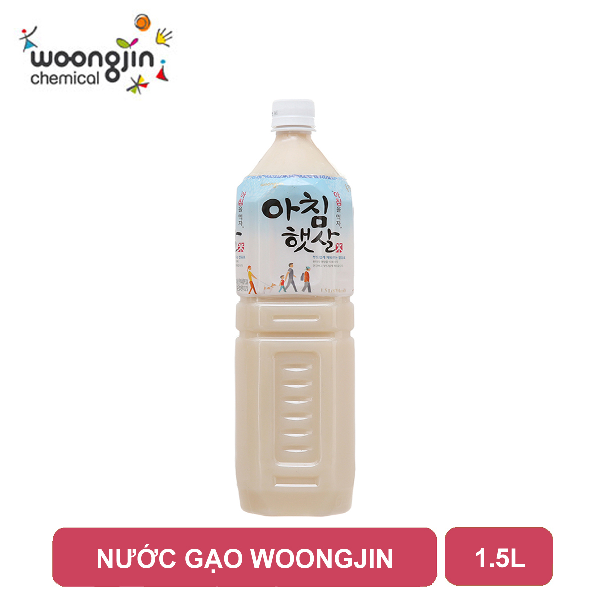 Nước gạo rang woongjin hàn quốc 1.5l