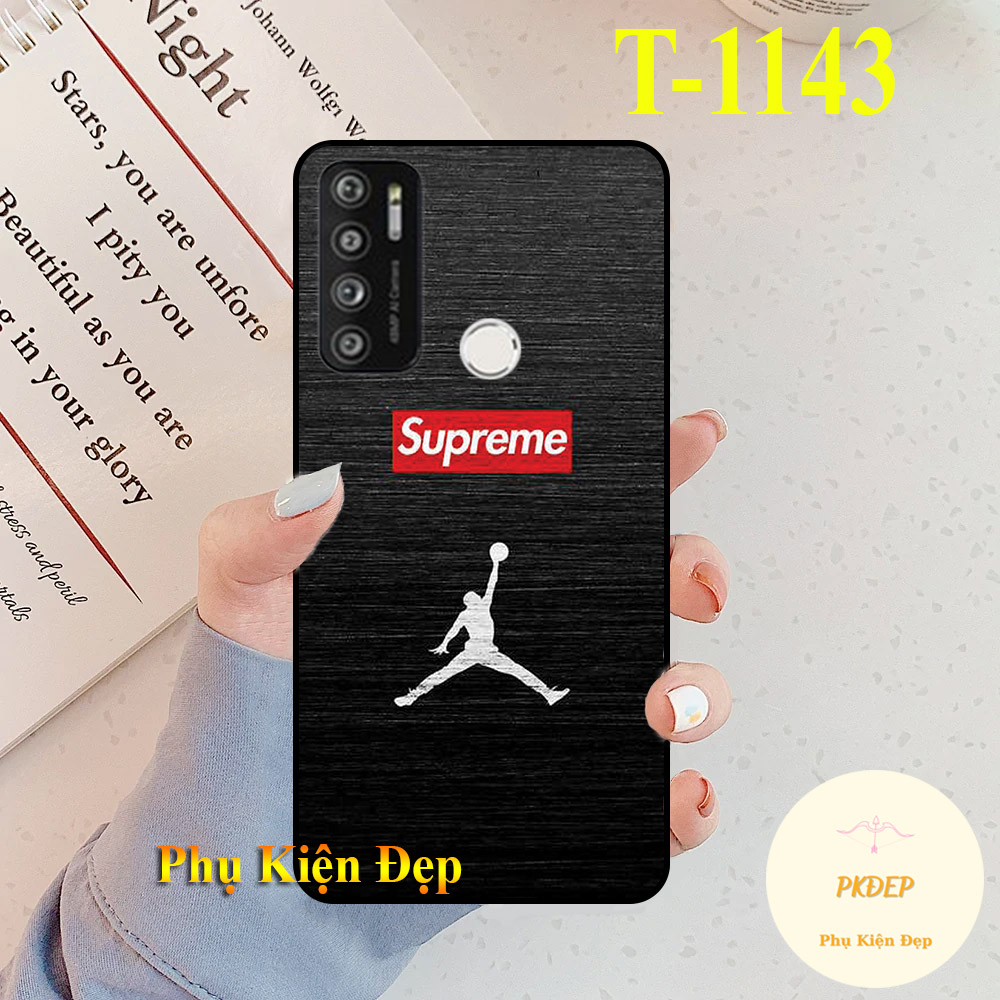 [HCM]Ốp lưng Vsmart Live 4 dẻo đen in hình thể thao Jordan
