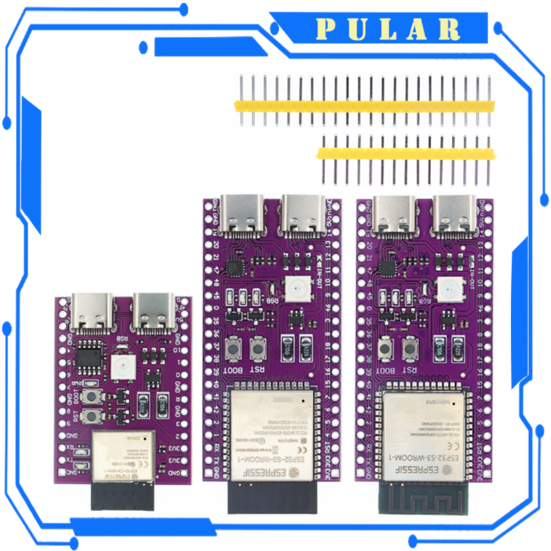 ESP32-C3 ESP32 AI-C3 ESP32-C3-DevKitM-1 ESP32-C3-MINI-1 ai-s3 ESP32-S3 n16r8 ESP32-S3-DevKit C bảng phát triển USB Loại C kép