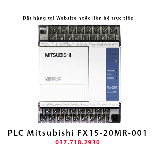Plc mitsubishi fx1s-20mr-001, bộ lập trình plc fx1s-20mt-001, plc mitsubishi fx1s-30mr-001, bộ lập trình plc fx1s-30mt-001