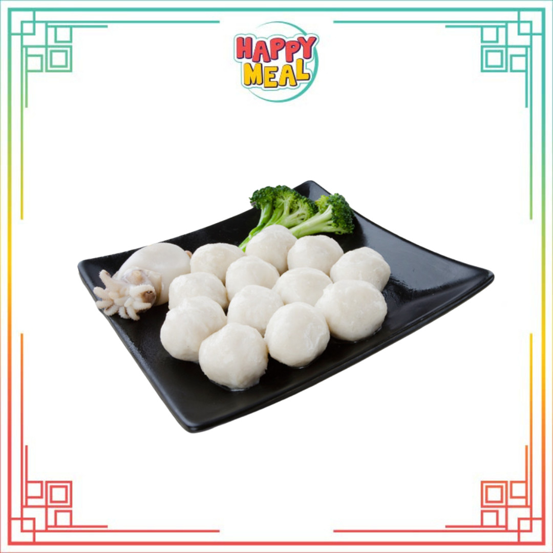 Cá viên trân châu Happy Meal - La Colline thực phẩm tươi ngon, đóng gói tiện lợi, dùng chiên, nướng, lẩu - 500gr