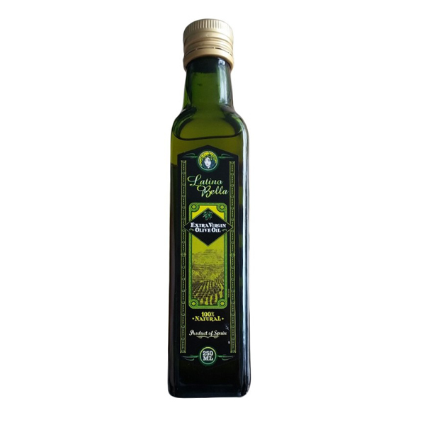 Dầu Ôliu nguyên chất extra virgin Latino Bella - Chai 250ml