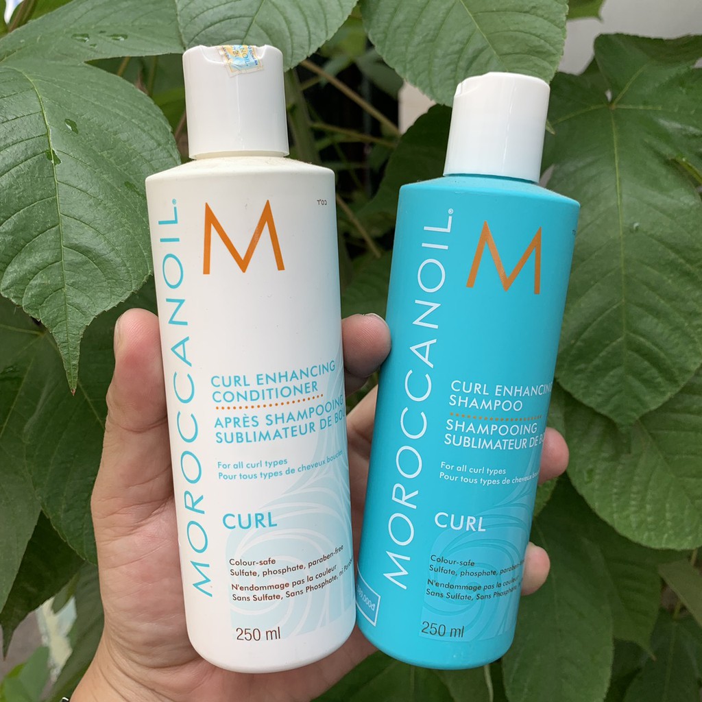 Dầu gội xả tăng cường sóng xoăn Moroccanoil Curl Enhancing 250mlx2