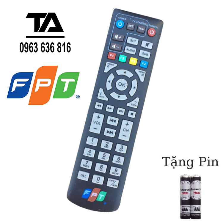 [ FREESHIP ] ✔ Remote Điều khiển đầu thu truyền hình FPT