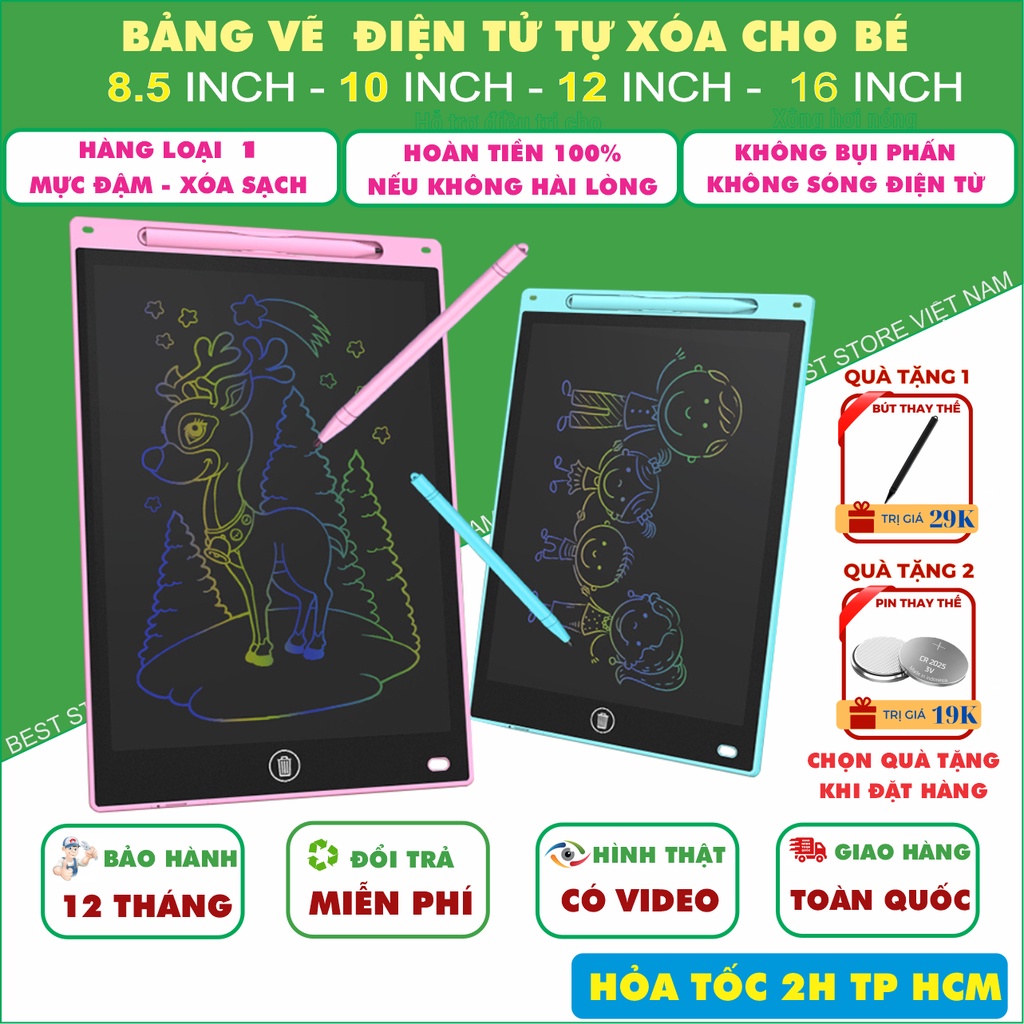 Bảng Vẽ Điện Tử Cho Bé 12In Giá Rẻ Tháng 8,2023|Biggo Việt Nam