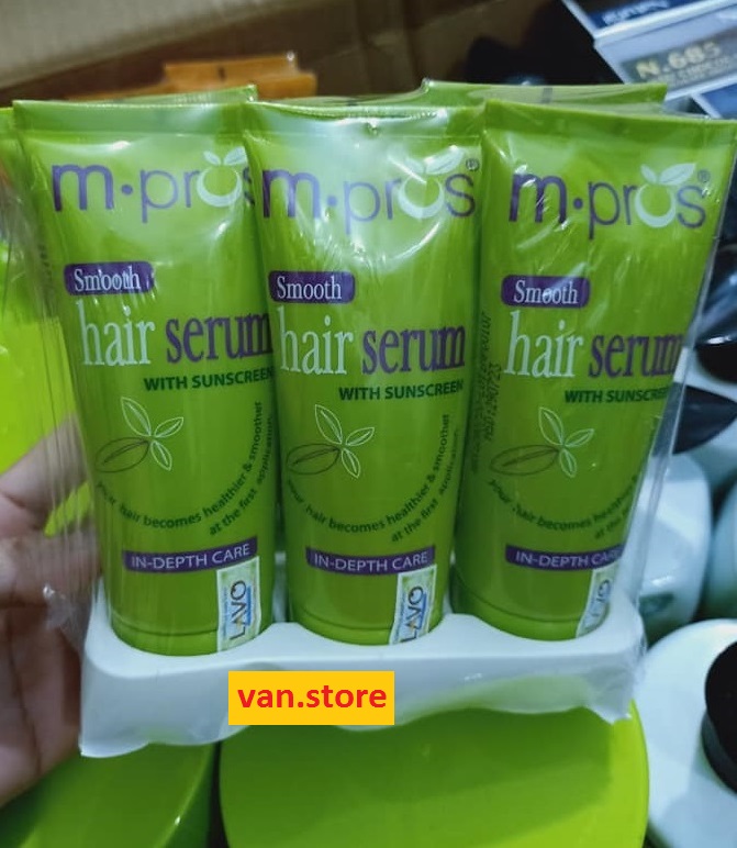 [HCM][Lốc 6 tuýp] Serum Dưỡng Bóng Tóc Và Bảo Vệ Tóc MPROS 60ml [Màu Xanh]