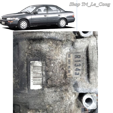 Lốc lạnh Toyota Corolla 1992-1997 95 1996 xe hơi ô tô block cục máy nén khí điều hòa hàng bãi mới 1.6 1.3 đời 1993 94 Giá 3,467,961 Đồng*Miễn phí vận chuyển