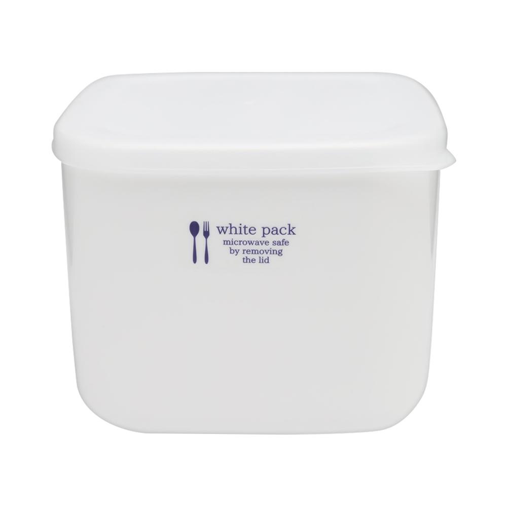 HỘP NHỰA ĐỰNG THỰC PHẨM WHITE PACK 1 LÍT - HÀNG NHẬT NỘI ĐỊA, dùng được trong lò vi sóng