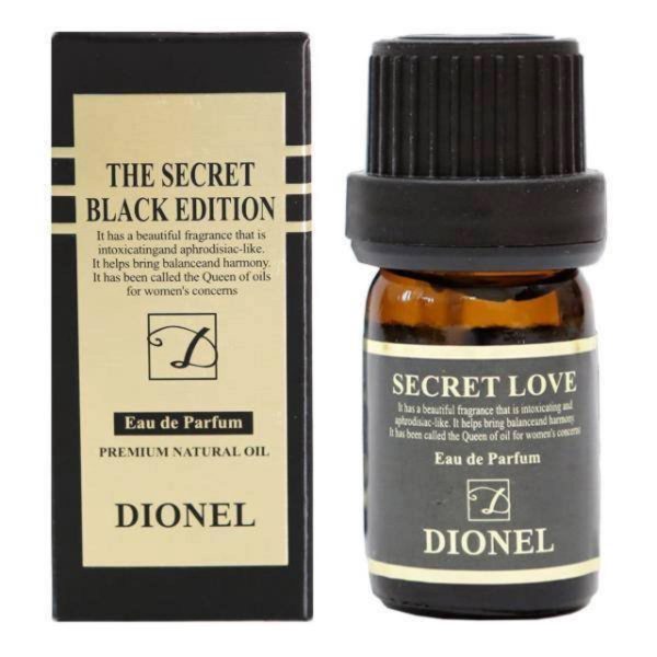 Dionel đen - Nước hoa vùng kín nam, nữ Dionel secret love màu đen - giữ hương lâu quyến rũ 5ml - B1