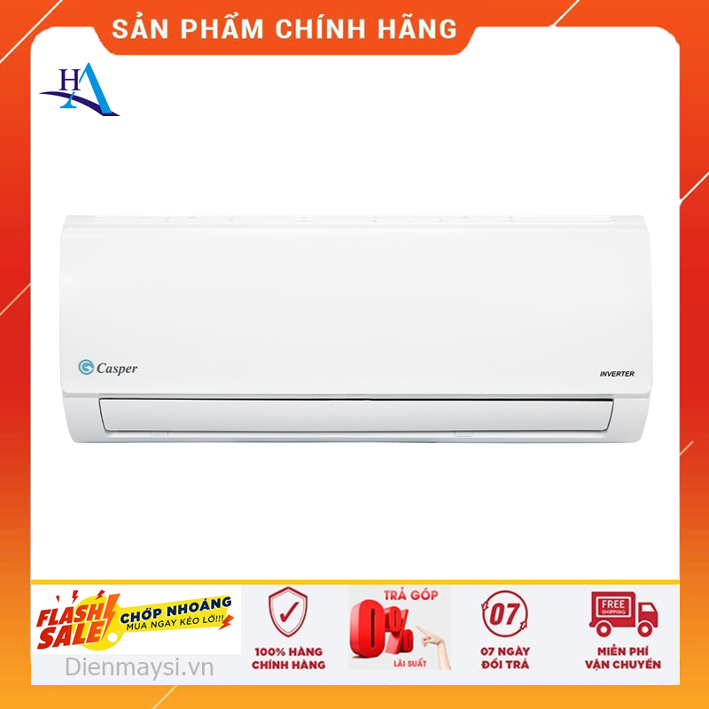 Máy Lạnh Casper Inverter 1 HP IC-09TL32 - Làm Lạnh Nhanh, Tiết Kiệm Điện cho Phòng 12-15m²