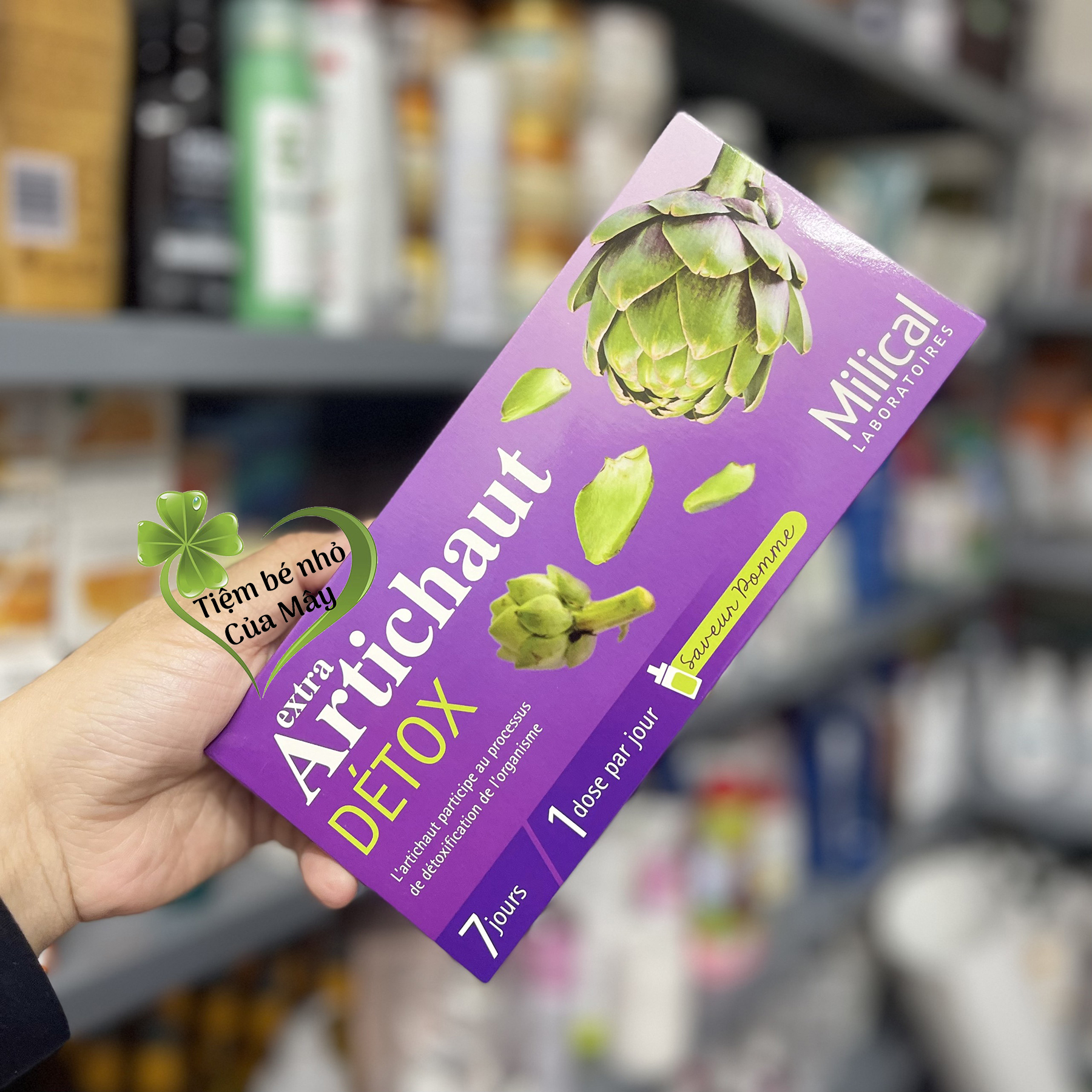 Thải Độc Gan Chiết Xuất Hoa Atiso Extra Artichaut Detox - Pháp