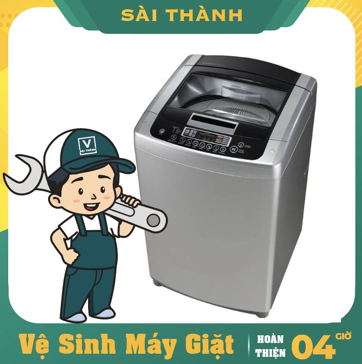 [HCM] Dịch Vụ Vệ sinh Máy Giặt - Lồng Đứng