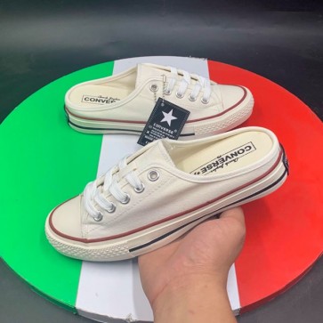 Giày Sục nữ converse 1970s màu trắng kem ( Tặng túi converse + bill + tất+ box bảo vệ)