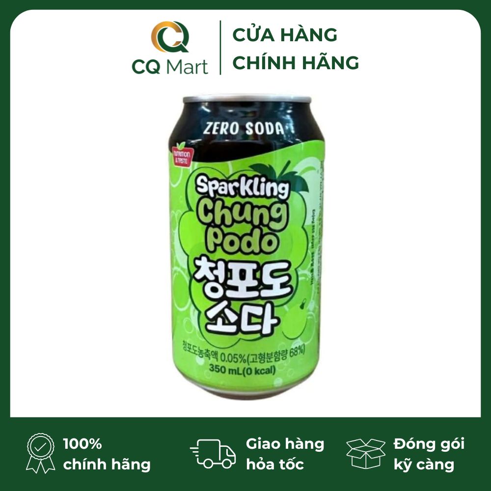 Nước zero soda vị nho SFC 350ml