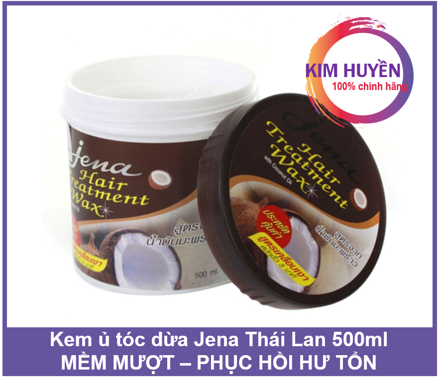 Kem ủ tóc dừa thái lan jena 500ml