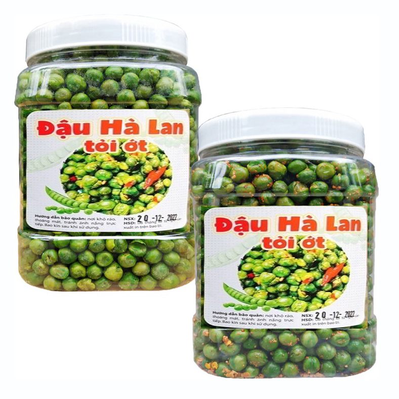 Đậu Hà Lan rang tỏi ớt - giòn ngon