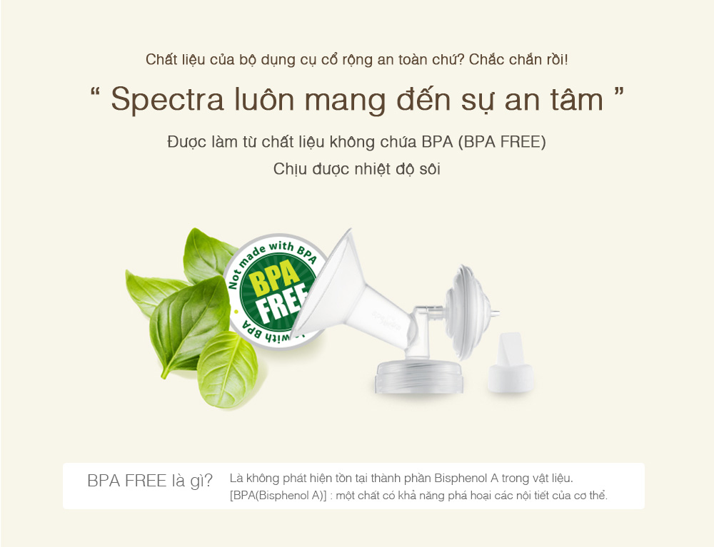 Phểu dùng cho máy hút sữa spectra