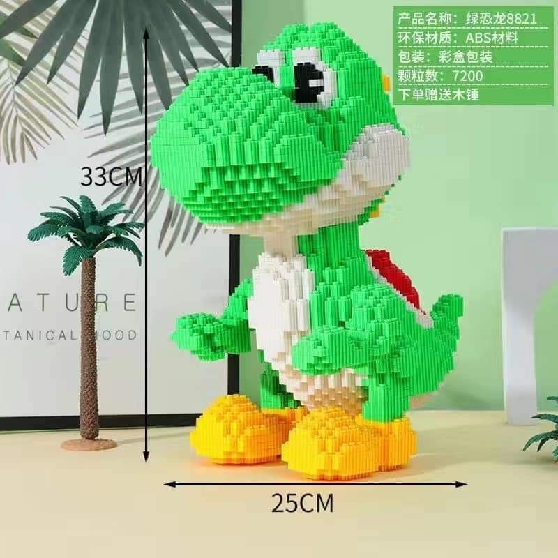 mô hình  Doraemon Thần Tài Cáo Nick Thỏ Judy Bearick  Size LỚN xếp hình mini Đồ chơi trang trí Decor đáng yêu