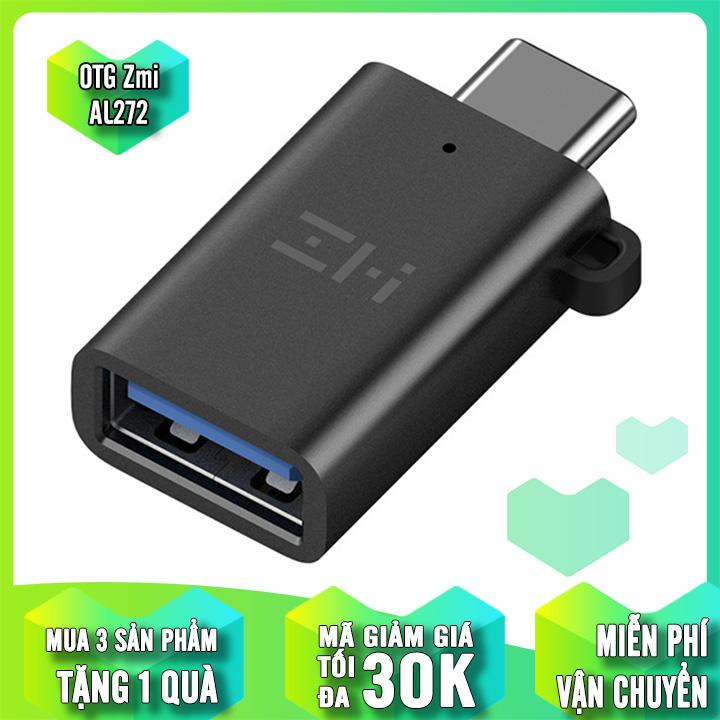 Usb otg zmi al272 chuyển từ typec - usb 3.0