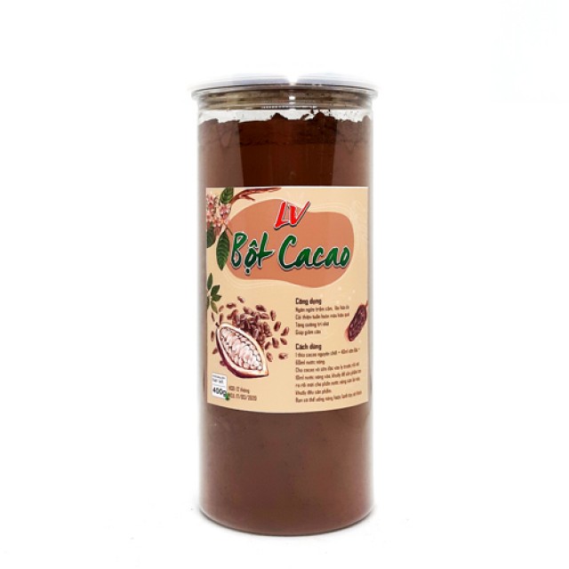 Bột ca cao nguyên chất, không đường, không pha trộn