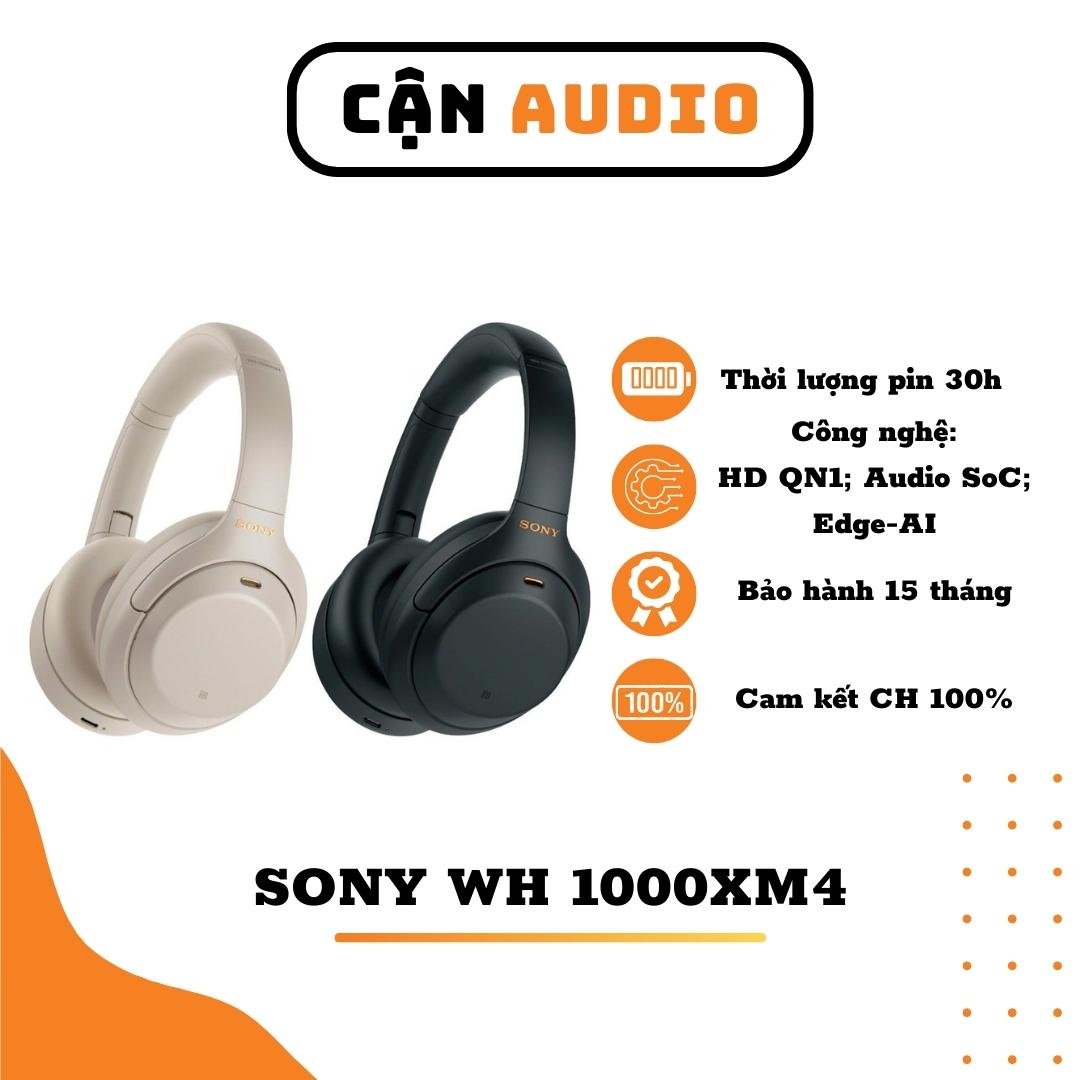 Tai nghe bluetooth sony wh 1000xm4 chính hãng - cận audio
