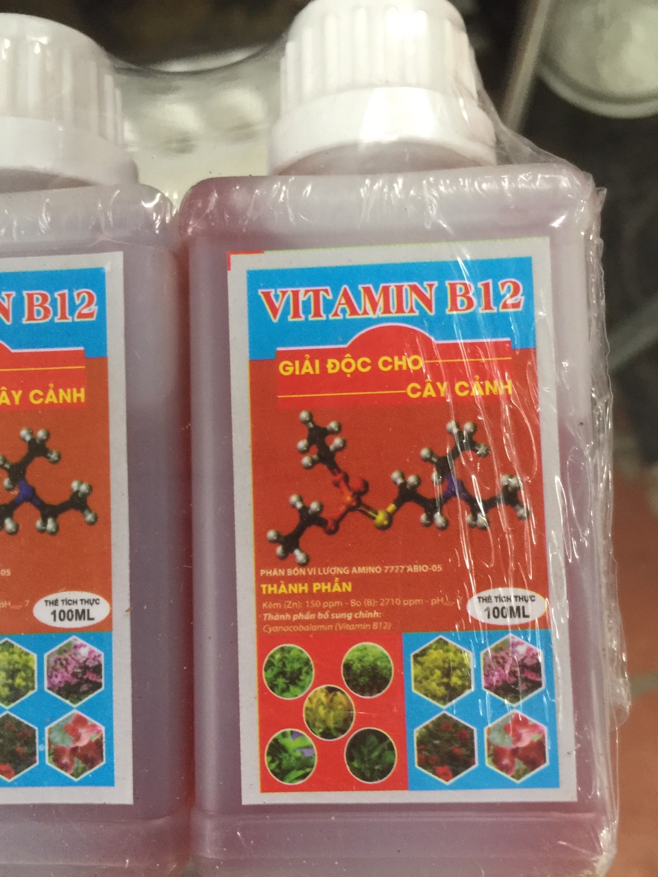 Vitamin B12 giải độc cây trồng 100 ml