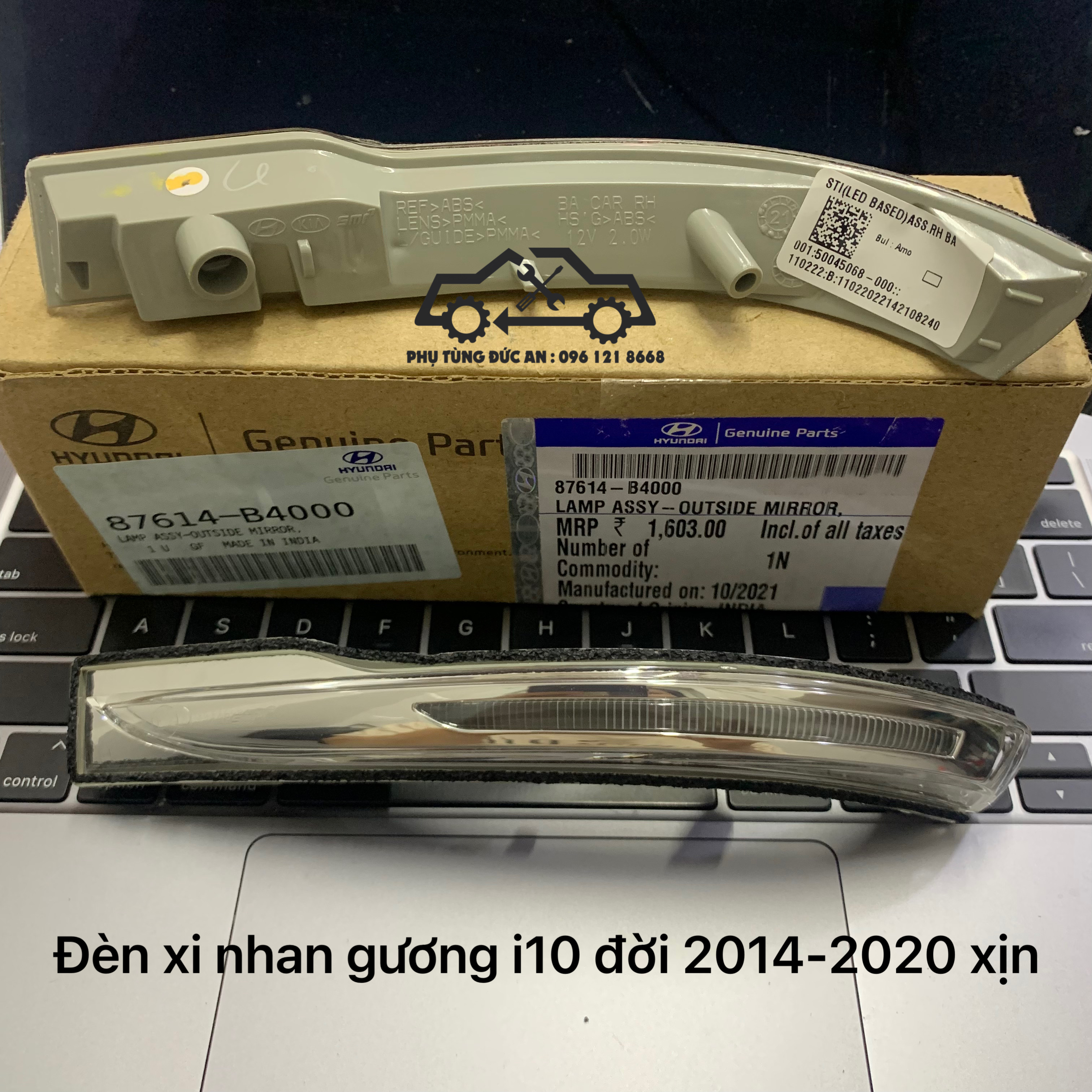Đèn xi nhan gương Huyndai i10 Grand trái phải