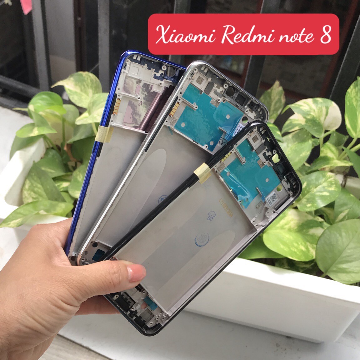 Khung xương + viền Xiaomi Redmi Note 8