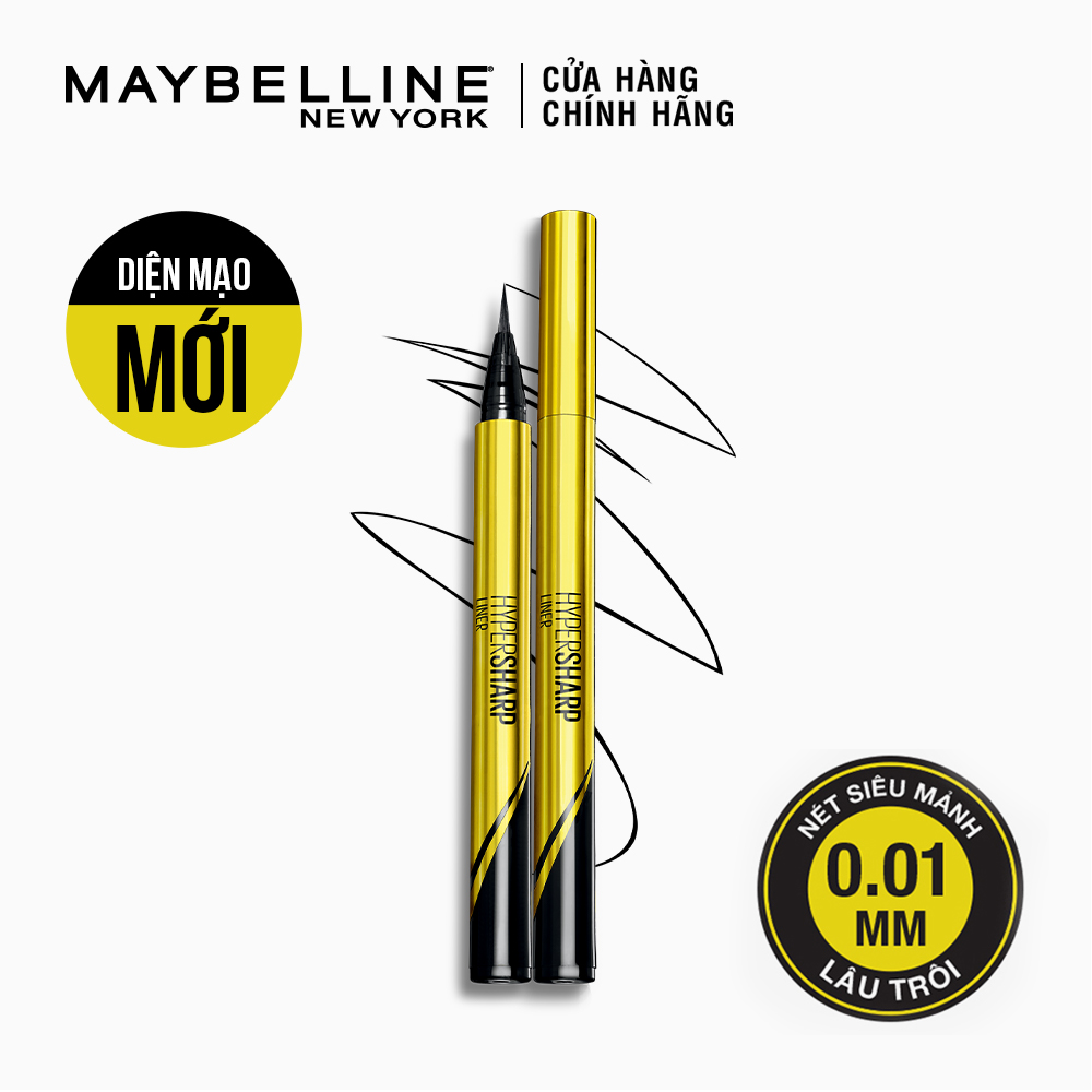 Kẻ Mắt Nước Maybelline Hyper Sharp Laser - Đen