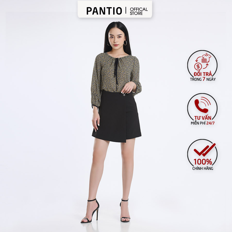 Áo sơ mi pha hoạ tiết đặc biệt fas52300 - pantio