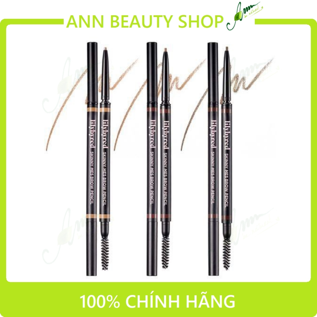 Chì Kẻ Chân Mày Siêu Mảnh Lilybyred Skinny Mes Brow Pencil 0.09g