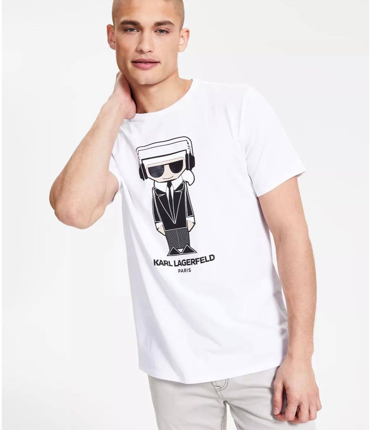 Áo thun nam Karl Lagerfeld Paris Men's Character Print T-shirt