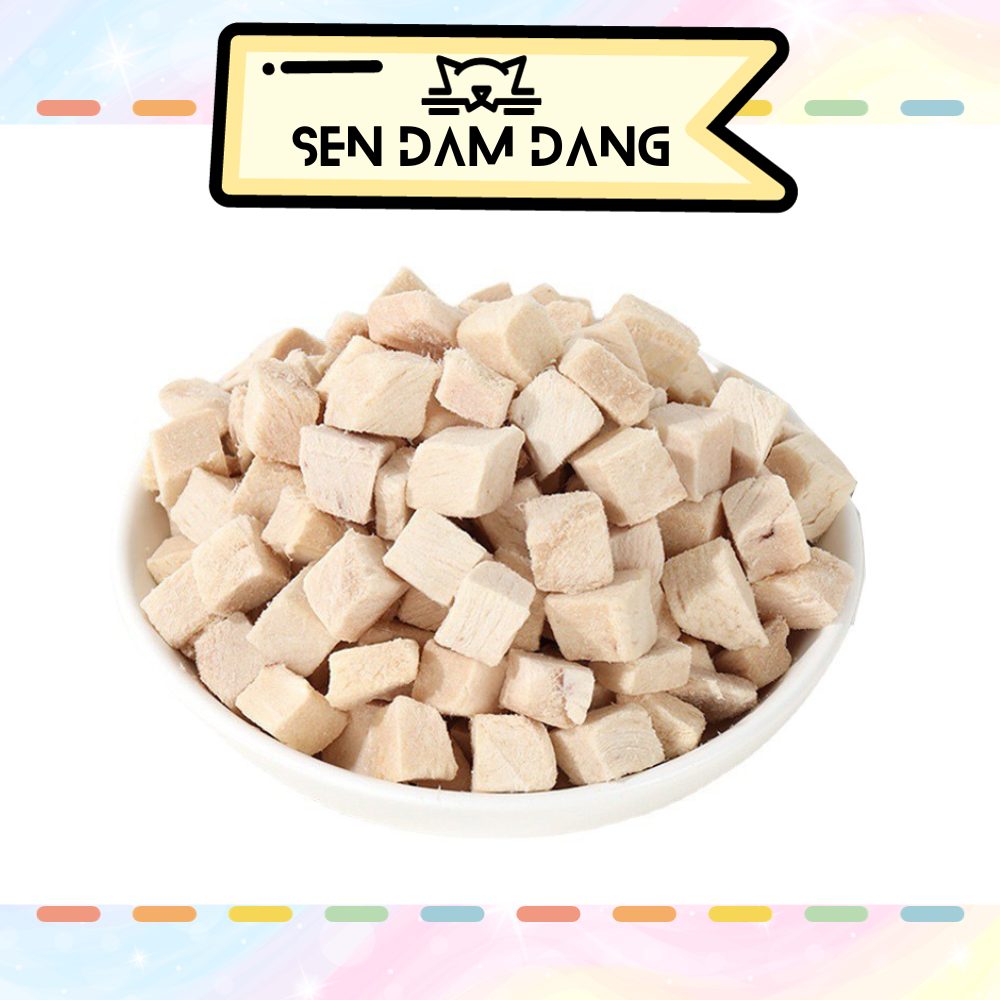 Thịt gà sấy khô cho mèo - 50g