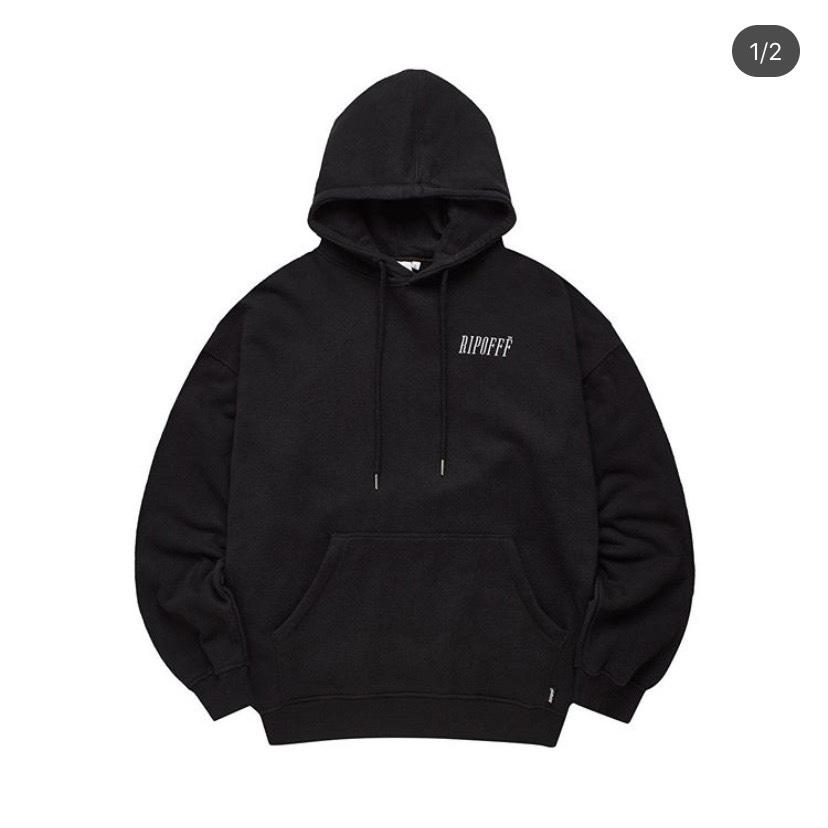 Ripofff poly logo hoodie