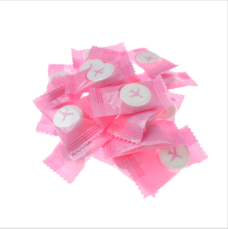 Khăn giấy nén du lịch nhỏ gọn, khăn nén hình viên kẹo dùng 1 lần không kích ứng da siêu tiện lợi