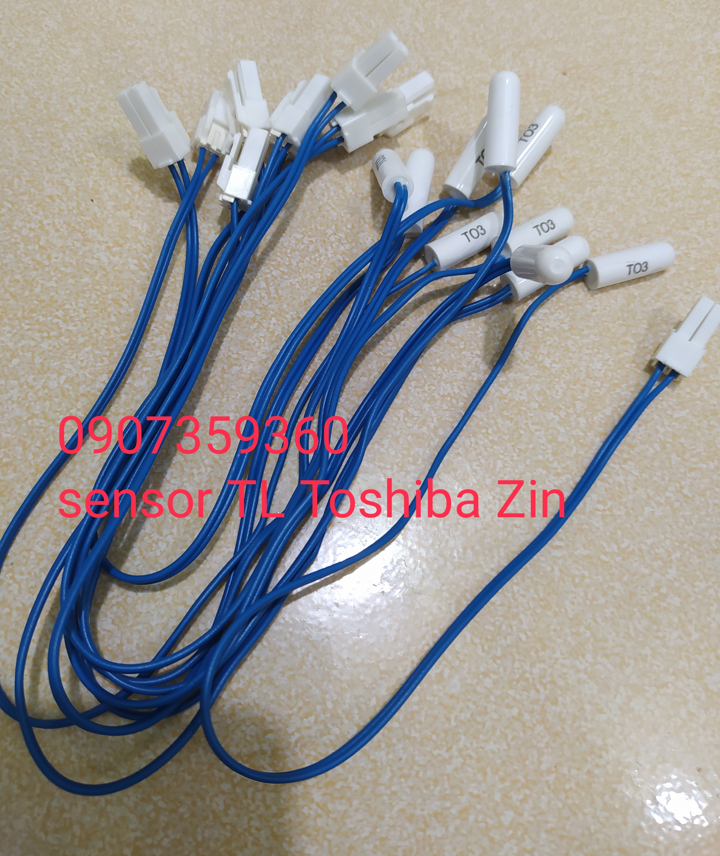 Cảm biến tủ lạnh toshiba zin