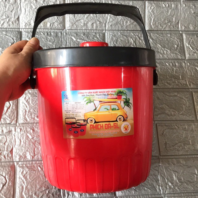 Bình đựng đá tròn 3 lit, 5 lít, 7 lít, 10 lít, 15 lít.