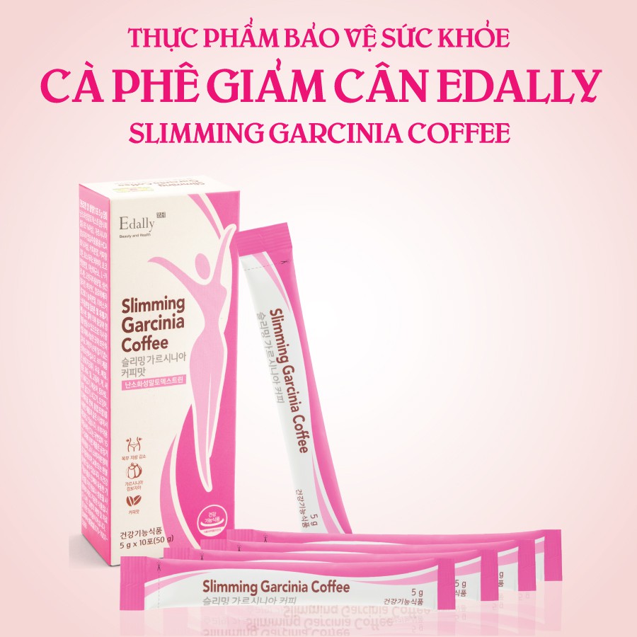 [HCM]Cafe giảm cân Edally Slimming Garcinia Coffee