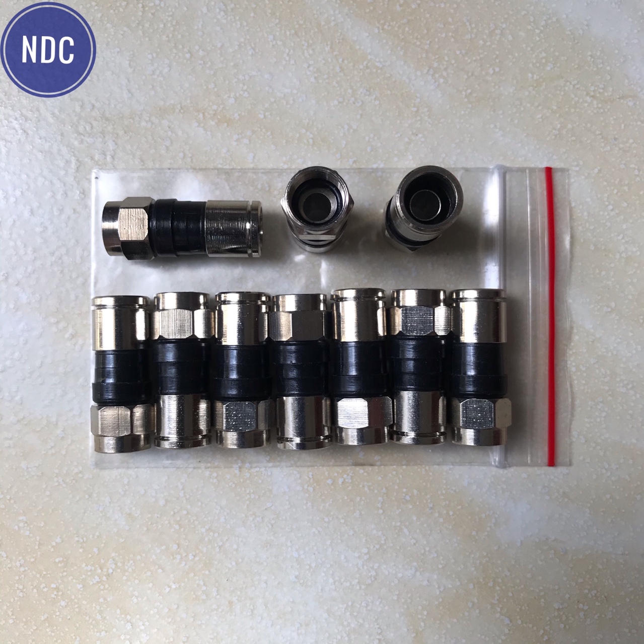 [HCM]Bịt 10 Jack TV Rắc Tivi F5 Nén (LOẠI 1) Rắc 5C Nén, Rắc Chảo, Rắc Camera