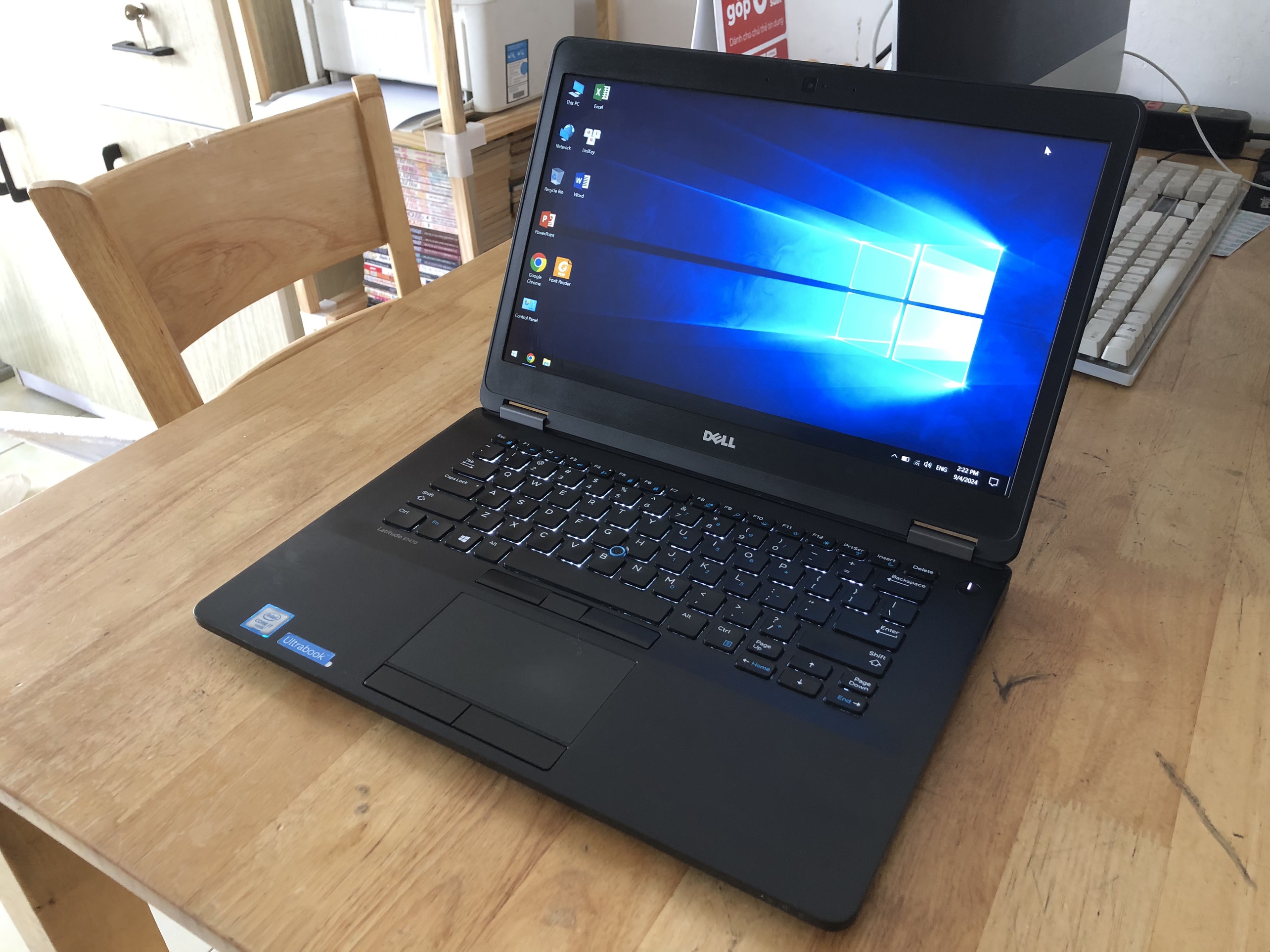 [Trả góp 0%]Dell E7470 Core i7 6600u Ram 8GB SSD 256GB 14inch FHD