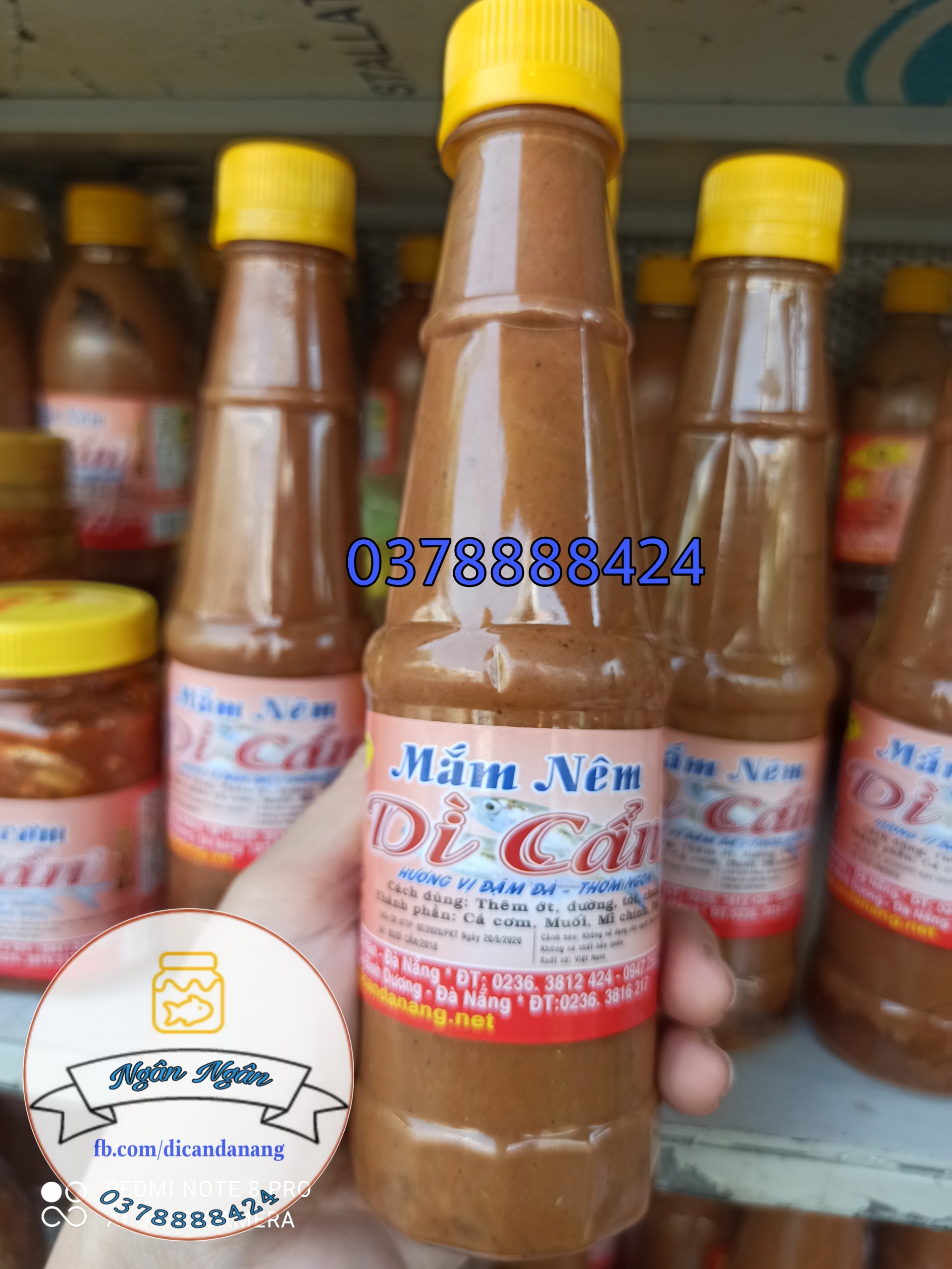 [HCM]Mắm nêm Dì Cẩn 250g