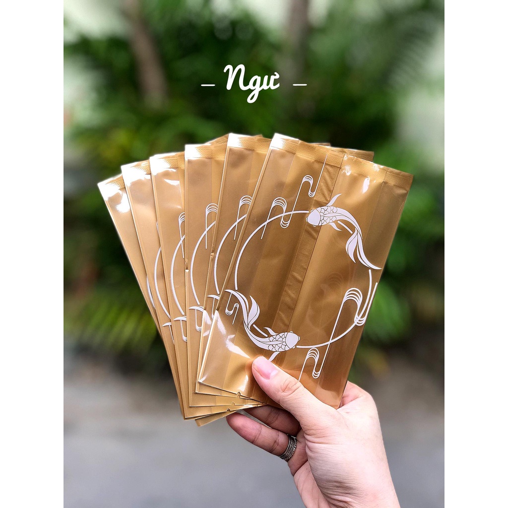 Túi trung thu mẫu Ngư cỡ khay 9 và 10 tập 100 chiếc