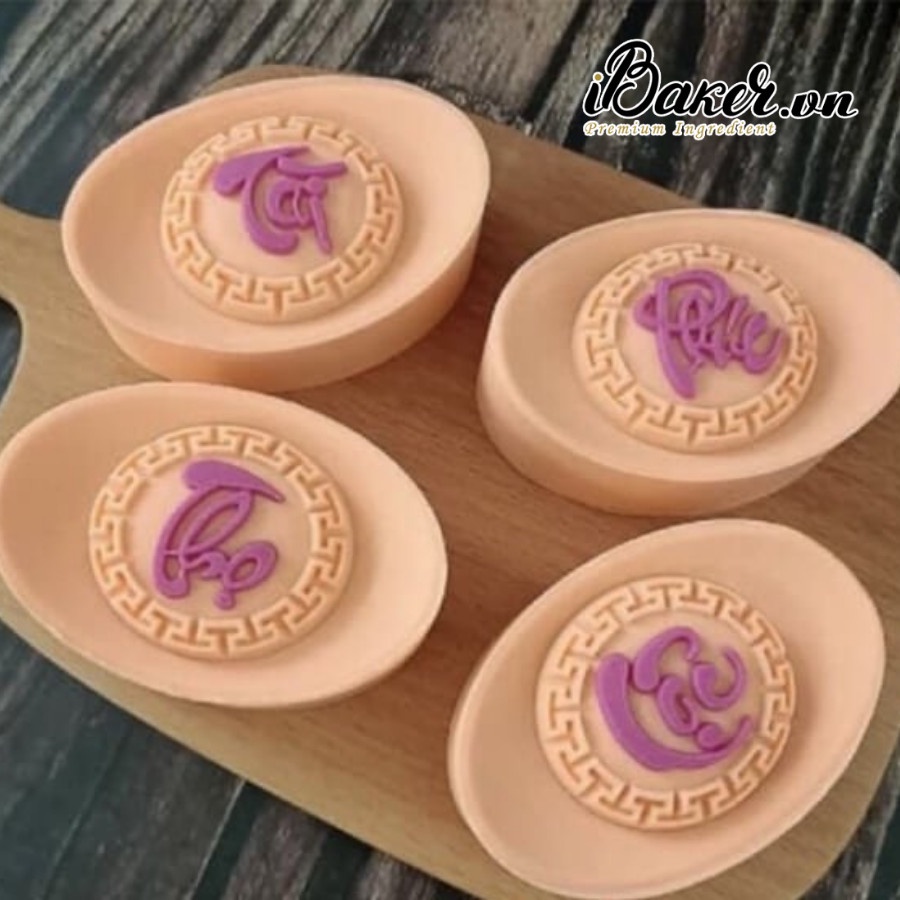 Khuôn trung thu lò xo 150g - Thỏi vàng 4 mặt