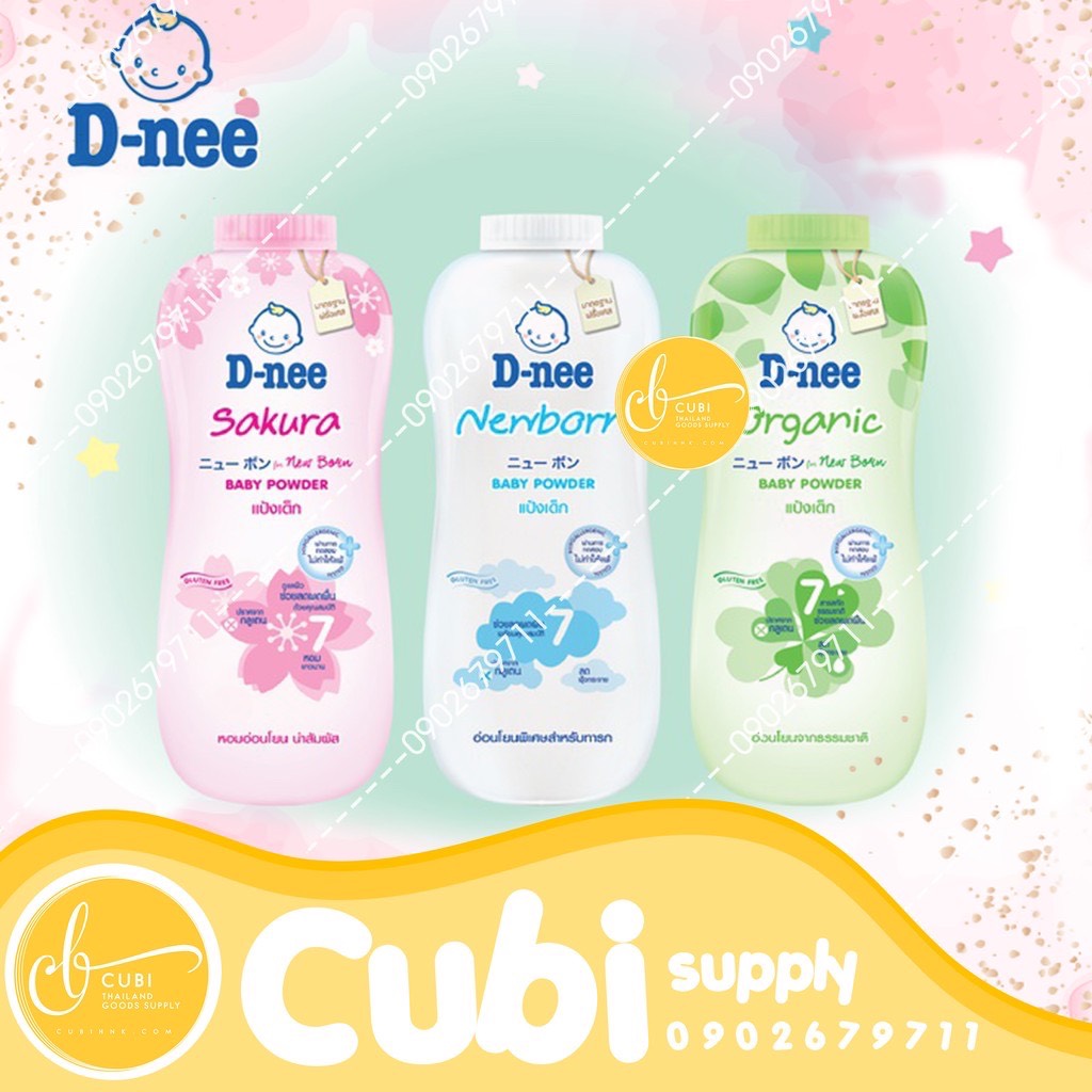 Phấn rôm dnee thái lan 380gr