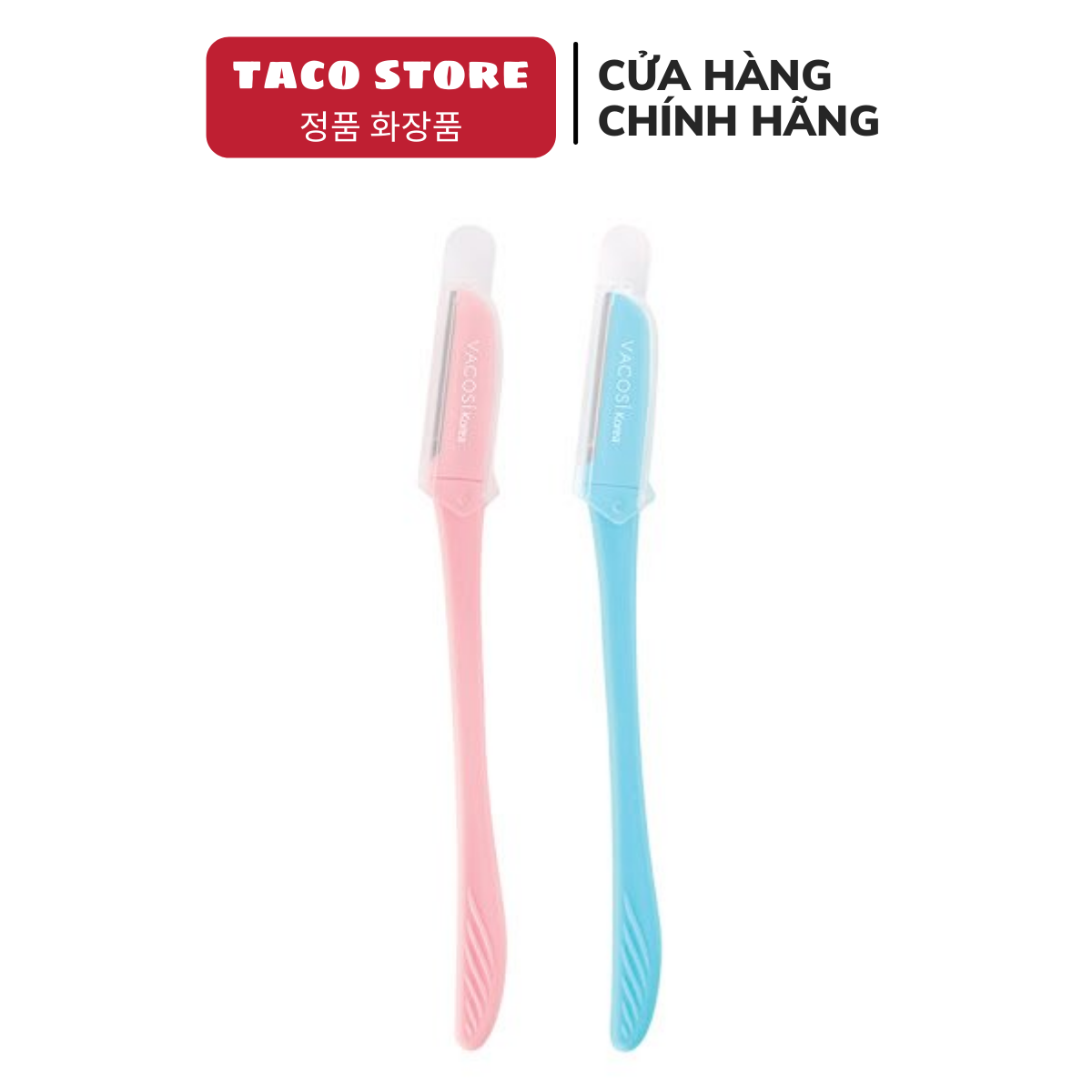 Dao cạo mày vacosi túi 2 chiếc