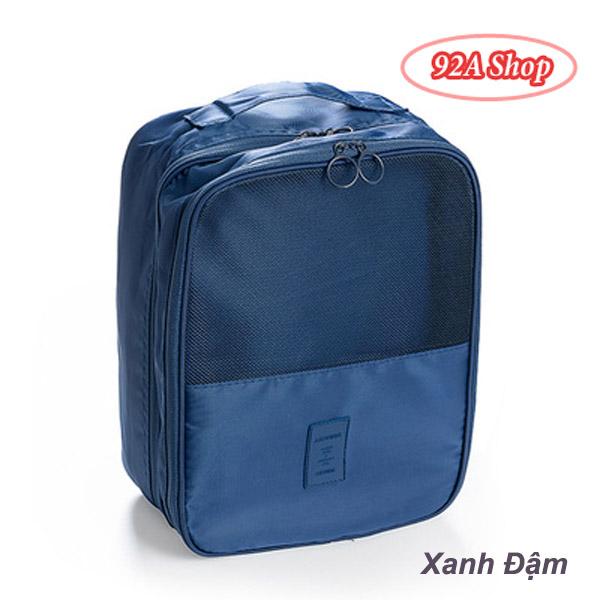 TÚI ĐỰNG GIẦY DÉP 3 NGĂN CỠ ĐẠI TREO TAY KÉO VALI