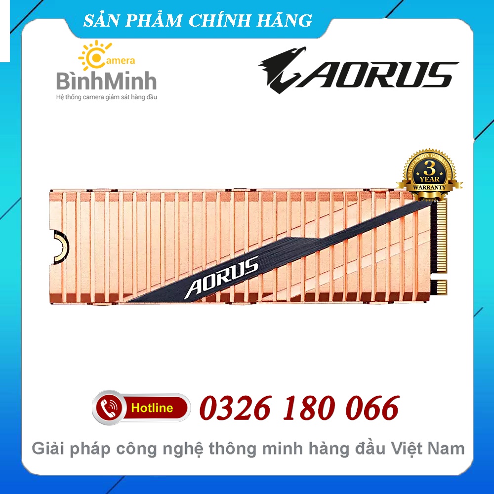 Ổ cứng ssd 1tb / 2tb aorus gigabyte nvme m2 pcie 3d-nand gen4 x4 2280 - bh 3 năm bởi thùy linh