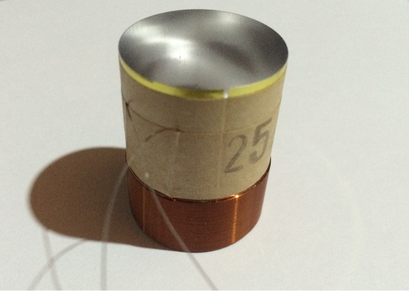 Coil - côn loa bass 25 mm 4 lớp : Giá 2 chiếc - Coil254