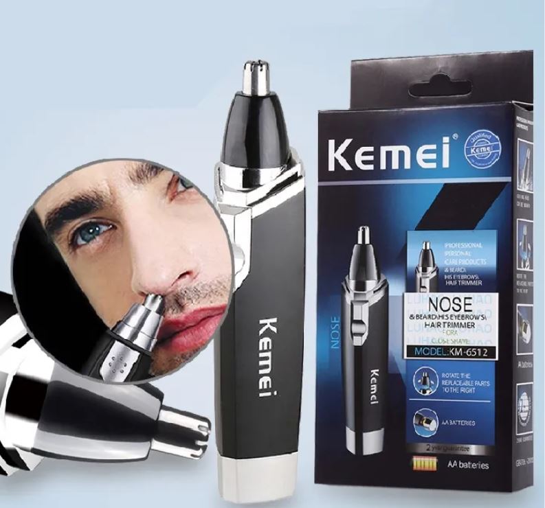 Mua Máy Tỉa Lông Mũi, Máy Cạo Lông Mũi, Máy Tỉa Lông Mũi Kemei KM - 6512 Cao Cấp Loại Xịn Cắt Tỉa Lông Mũi Dễ Dàng.