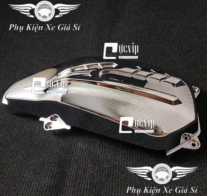 Ốp Pô E AirBlade 2020 (2016 - 2020), Vario 2015 - 2017, Vario 2018 - 2020 (125cc), PCX 2014 - 2017, SH Mode Xi Inox, Mạ Crom MS2487